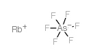 Rubidium hexafluoroarsenate structure, CAS 43023-95-6