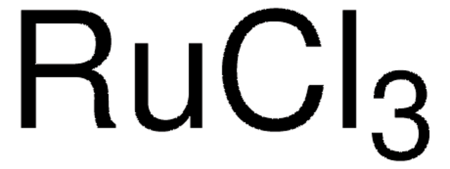 Ruthenium(â
¢) chloride structure, CAS 10049-08-8