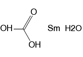 Samarium (III) carbonate hydrate structure, CAS 38245-37-3