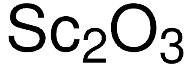 Scandium oxide structure, CAS 12060-08-1