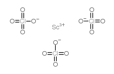 Scandium perchloride structure, CAS 14066-05-8