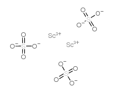 Scandium sulfate octahydrate structure, CAS 52788-54-2