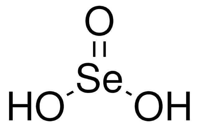 Selenious acid structure, CAS 7783-00-8
