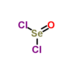 Selenium dichloride oxide structure, CAS 7791-23-3