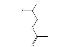 2,2-Difluoroethyl acetate structure, CAS 1550-44-3