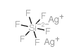 Silver hexafluorosilicate structure, CAS 12021-64-6