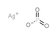 Silver metaphosphate structure, CAS 13465-96-8