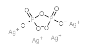 Silver pyrophosphate structure, CAS 13465-97-9