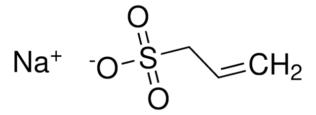 Sodium allylsulfonate structure, CAS 2495-39-8
