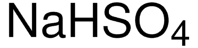 Sodium bisulfate structure, CAS 7681-38-1