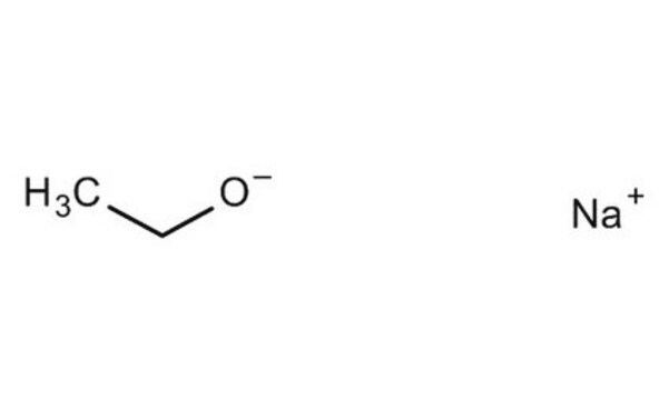 Sodium ethoxide structure, CAS 141-52-6