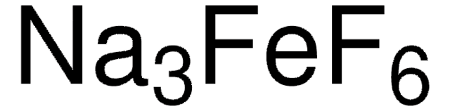 Sodium hexafluoroferrate structure, CAS 20955-11-7