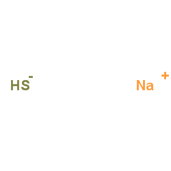 Sodium hydrosulfide structure, CAS 16721-80-5