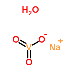 Sodium metavanadate hydrate structure, CAS 20740-98-1