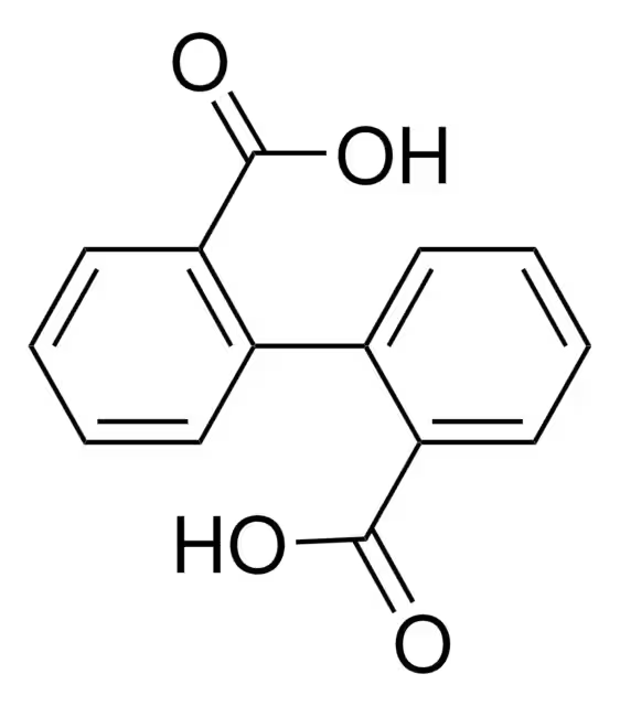 2,2'-Diphenyldicarboxylic acid structure, CAS 482-05-3