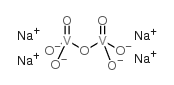 Sodium pyrovanadate structure, CAS 13517-26-5