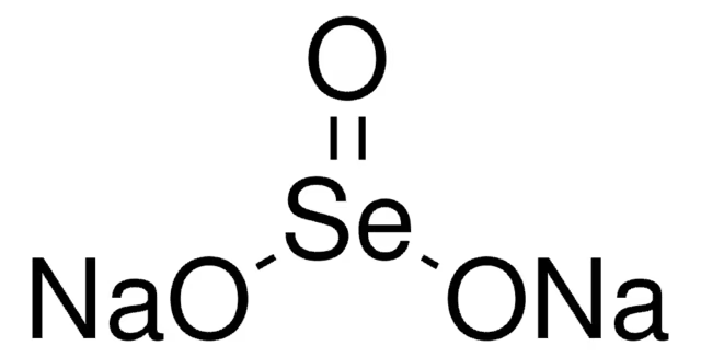 Sodium selenite structure, CAS 10102-18-8