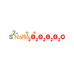 Sodium sulfide pentahydrate structure, CAS 1313-83-3