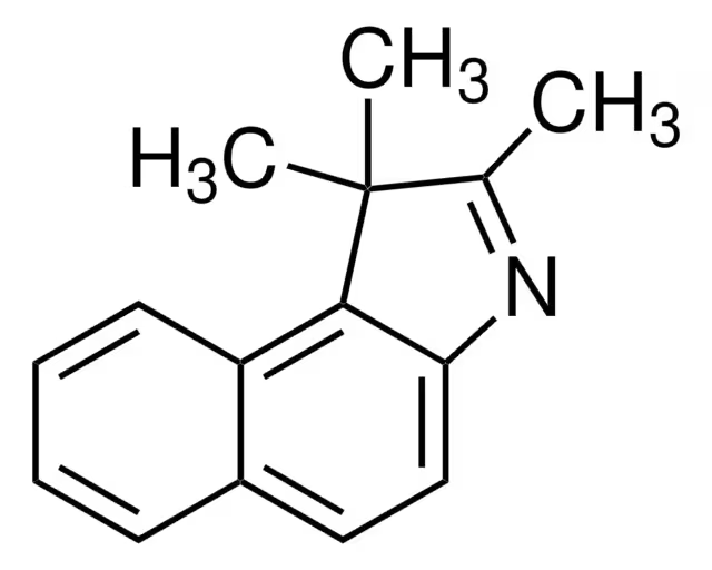 2,3,3-Trimethylbenzoindolenine structure, CAS 41532-84-7