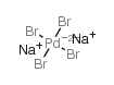 Sodium tetrabromopalladate(II) structure, CAS 50495-13-1