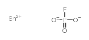 Stannous monofluorophosphate structure, CAS 52262-58-5