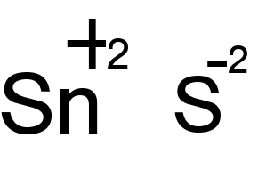 Stannous sulfide structure, CAS 1314-95-0
