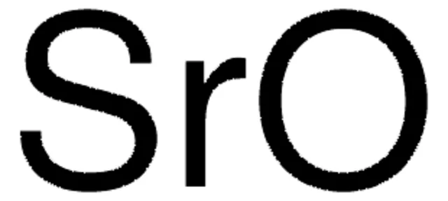 Strontium oxide structure, CAS 1314-11-0