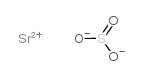 Strontium sulfite structure, CAS 13451-02-0