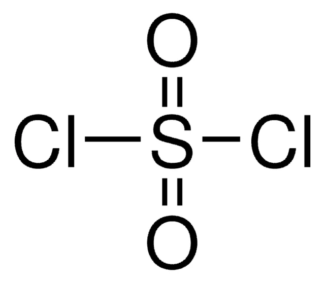 Sulfuryl chloride structure, CAS 7791-25-5