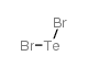 Tellurium dibromide structure, CAS 7789-54-0