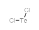 Tellurium dichloride structure, CAS 10025-71-5
