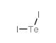 Tellurium diiodide structure, CAS 13451-16-6