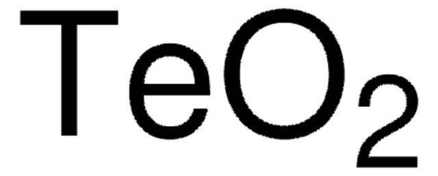 Tellurium dioxide structure, CAS 7446-07-3