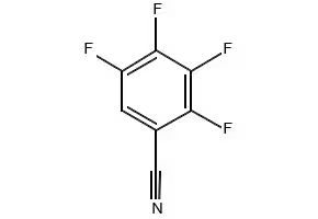 2,3,4,5-Tetrafluorobenzonitrile structure, CAS 16582-93-7