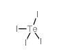 TELLURIUM (IV) IODIDE structure, CAS 7790-48-9