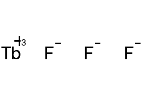 TERBIUM(III) FLUORIDE structure, CAS 13708-63-9