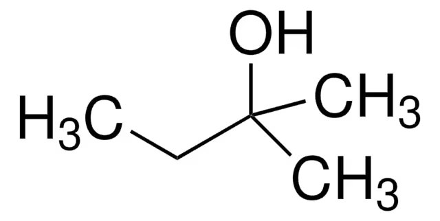 tert-Amyl alcohol structure, CAS 75-85-4