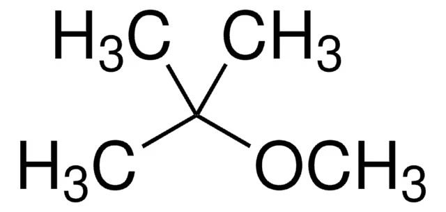 Tert-butyl methyl ether structure, CAS 1634-04-4