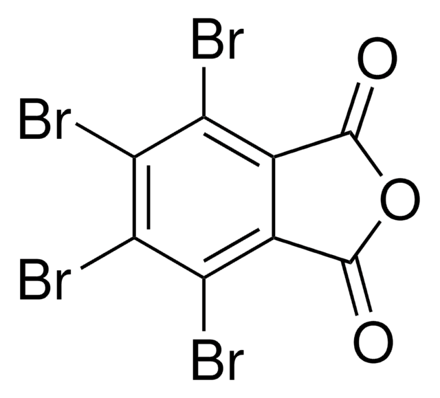 Tetrabromophthalic anhydride structure, CAS 632-79-1