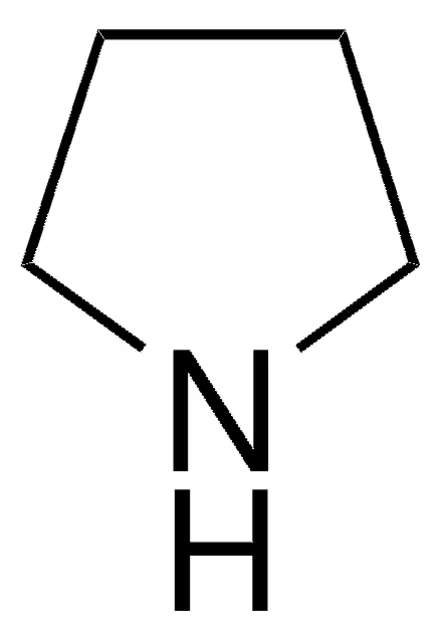 Tetrahydropyrrole structure, CAS 123-75-1