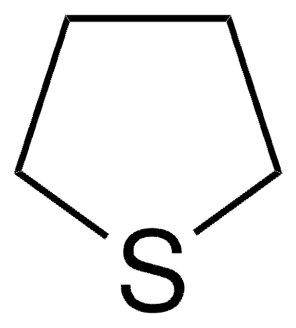 Tetrahydrothiophene structure, CAS 110-01-0