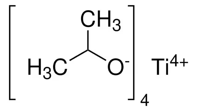 Tetraisopropyl titanate structure, CAS 546-68-9