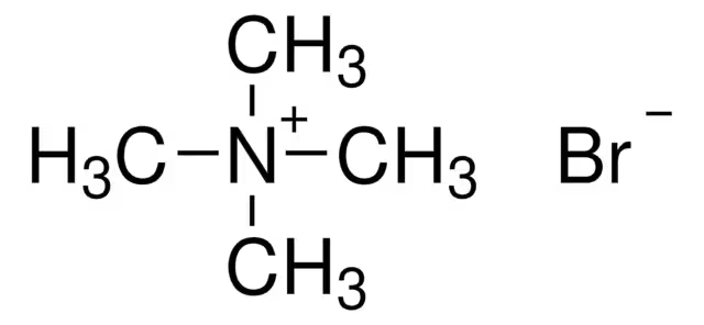 Tetramethyl ammonium bromide structure, CAS 64-20-0
