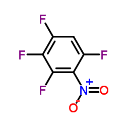 2,3,4,6-Tetrafluoronitrobenzene structure, CAS 314-41-0
