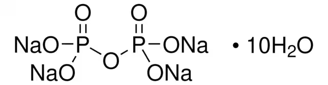 Tetrasodium pyrophosphate structure, CAS 13472-36-1