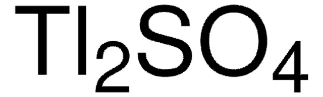 Thallium (I) sulfate structure, CAS 7446-18-6