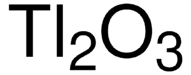 Thallium(III) oxide structure, CAS 1314-32-5
