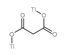 Thallous malonate structure, CAS 2757-18-8