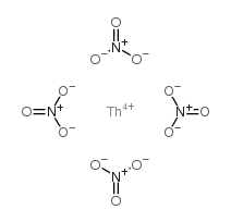 Thorium nitrate structure, CAS 13823-29-5