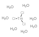 Thulium chloride heptahydrate structure, CAS 10025-92-0